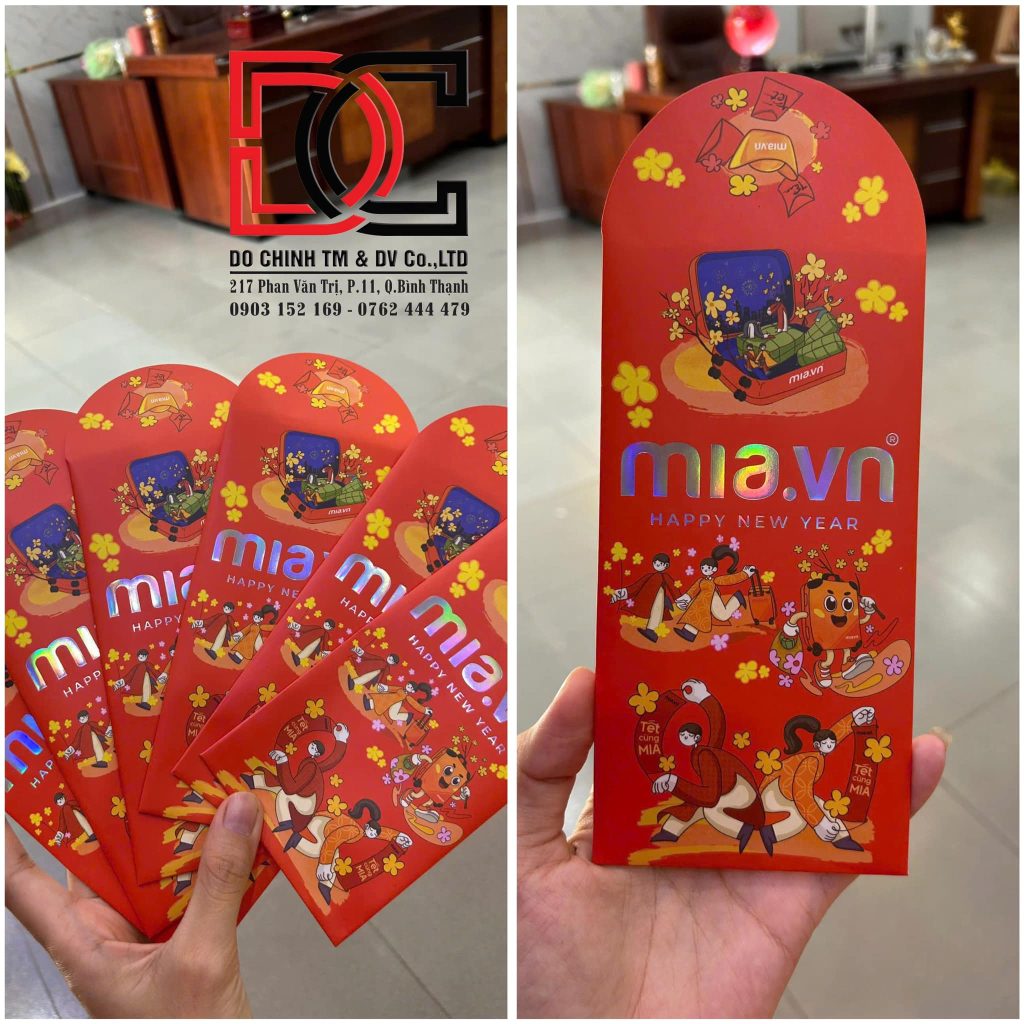 In bao lì xì cho Tết 2026