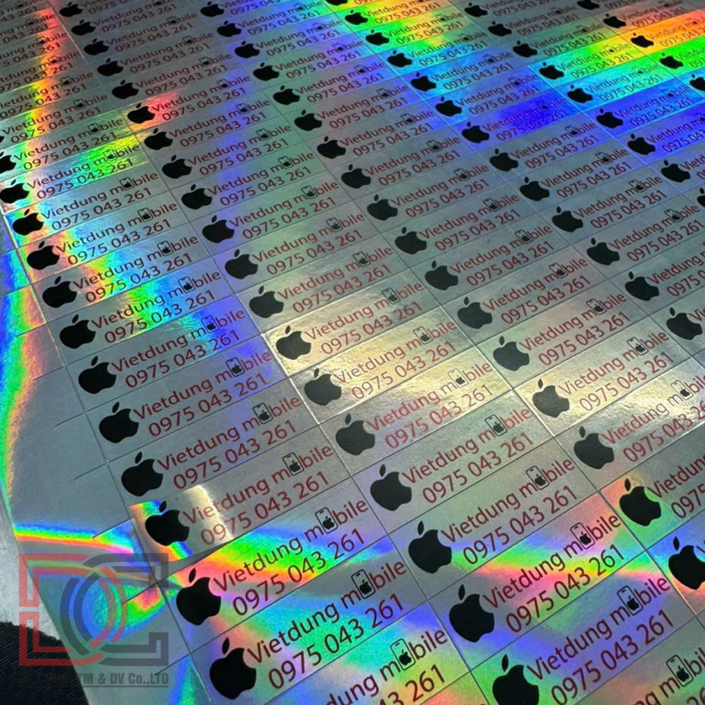 In decal 7 màu miễn phí thiết kế