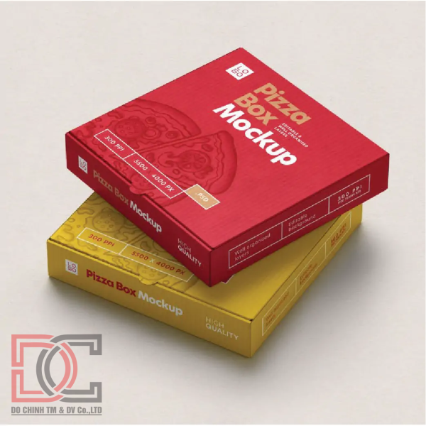 In hộp giấy đựng thức ăn